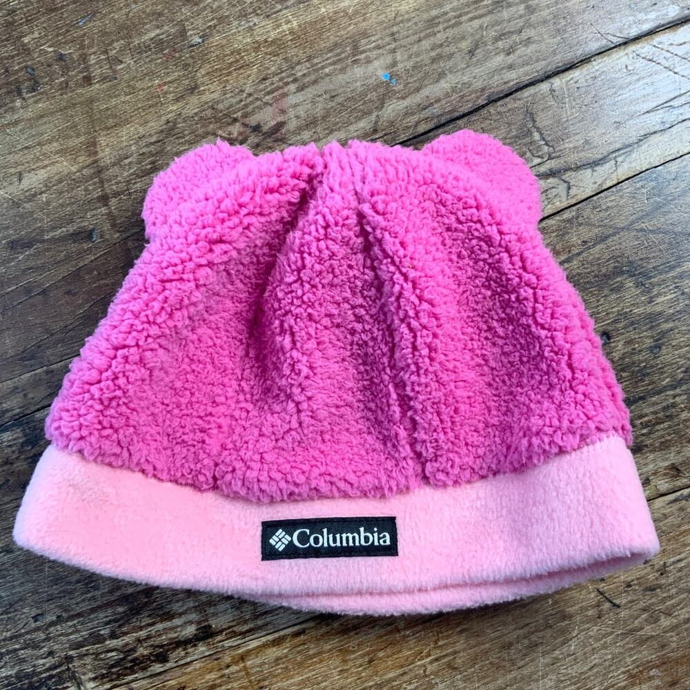 Columbia Pink Hat Todders one size